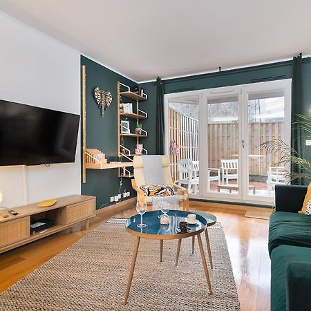 شقة Cosy'N Paris - Parking Secure - Metro 14 - Wifi - Terrace - Premium Bedding جنتيلي المظهر الخارجي الصورة