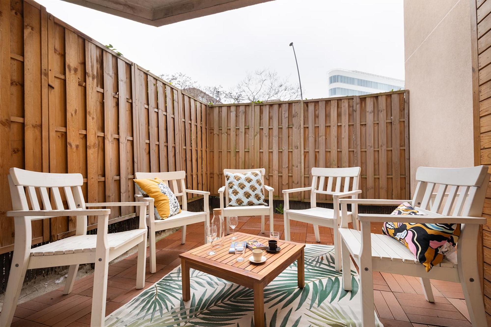 شقة Cosy'N Paris - Parking Secure - Metro 14 - Wifi - Terrace - Premium Bedding جنتيلي المظهر الخارجي الصورة