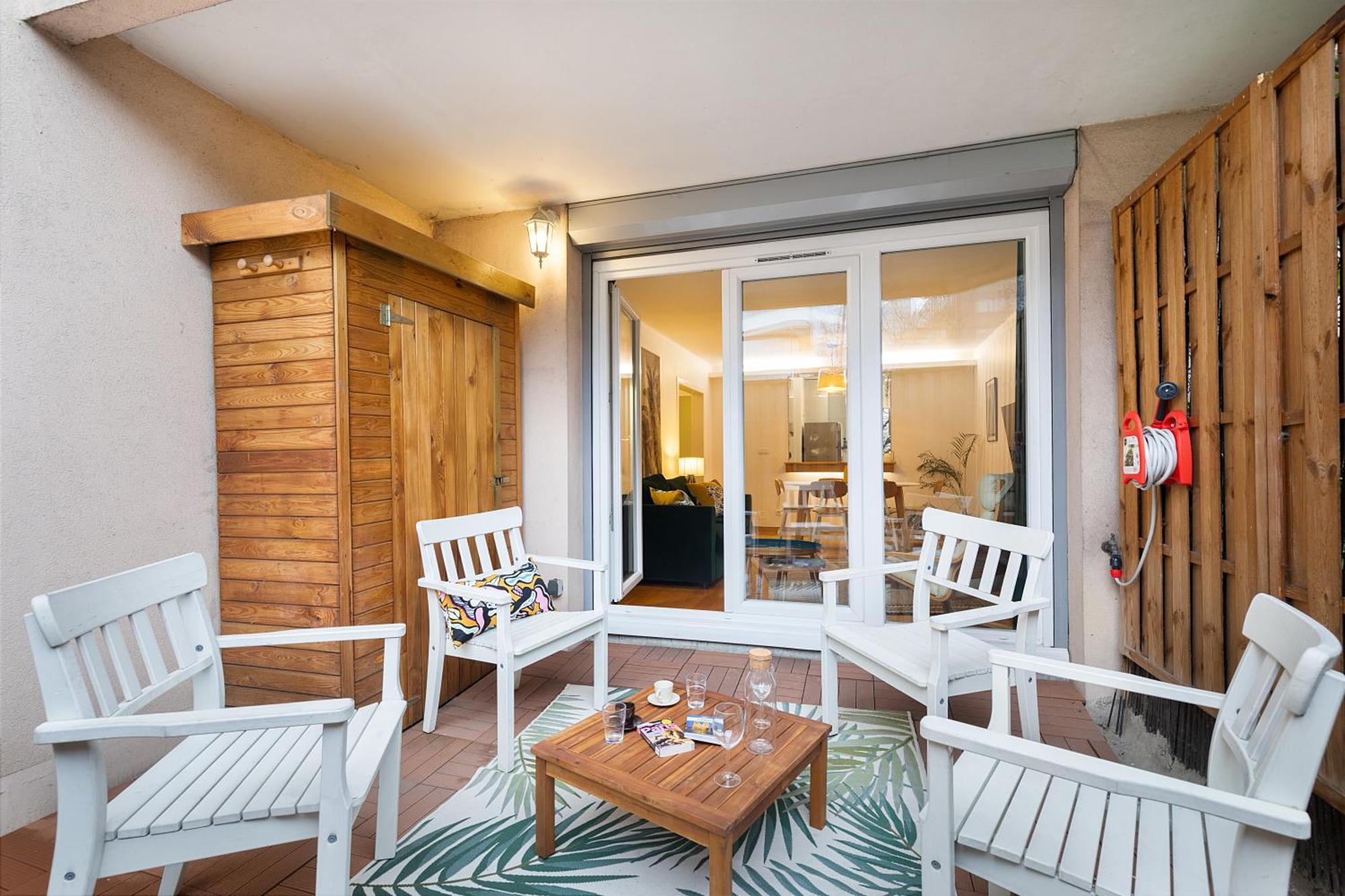 شقة Cosy'N Paris - Parking Secure - Metro 14 - Wifi - Terrace - Premium Bedding جنتيلي المظهر الخارجي الصورة