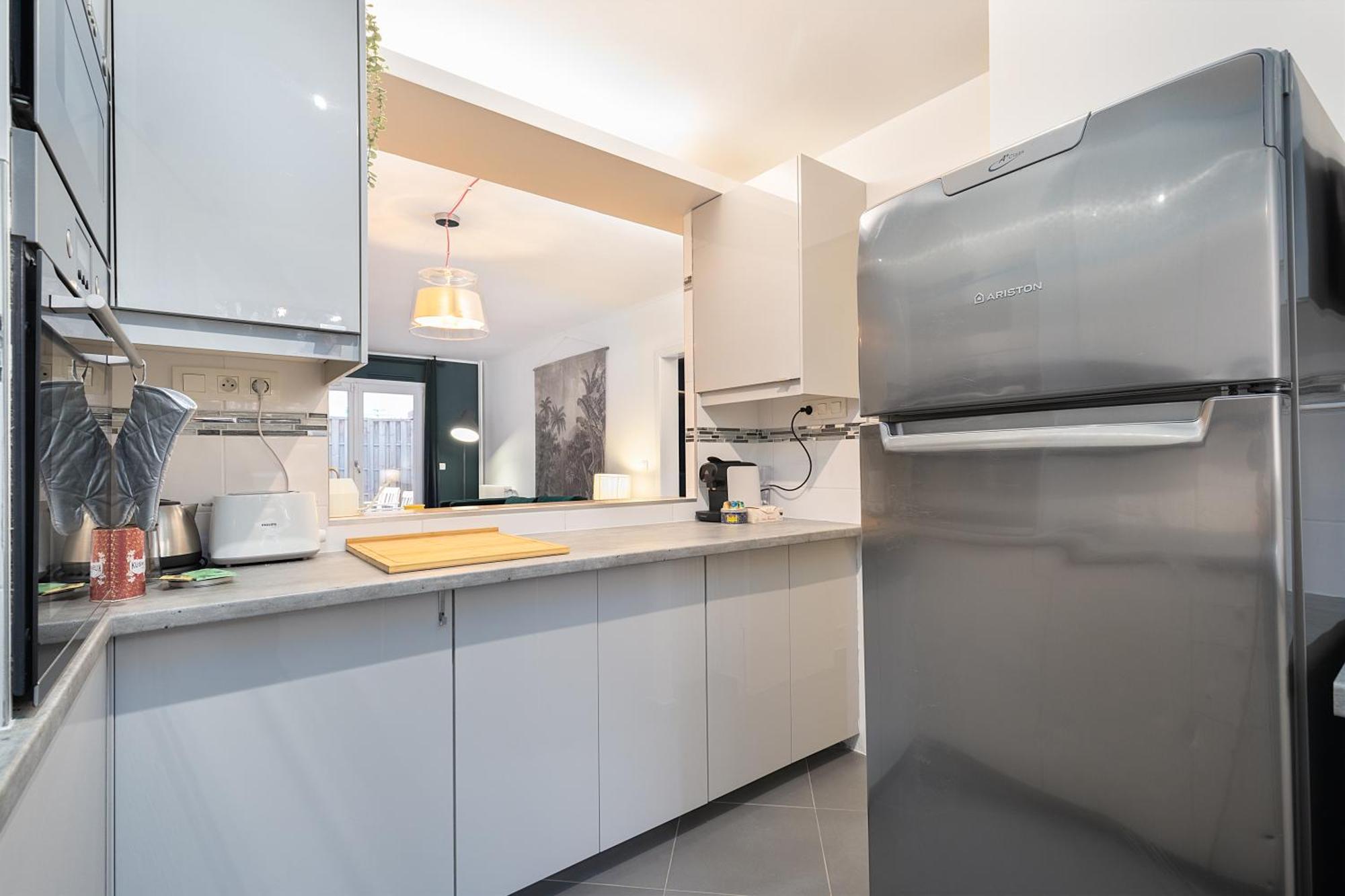 شقة Cosy'N Paris - Parking Secure - Metro 14 - Wifi - Terrace - Premium Bedding جنتيلي المظهر الخارجي الصورة